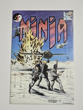 Vintage Ninja #3 (1987) Eternity Comics - Indie Small Press B&W